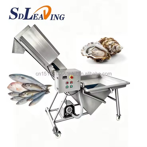 Industrial Seafood Washing Machine with Ozone Fish and Shrimp Washing Machine Large Scale Automatic Seafood Cleaning Equipment