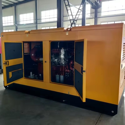 187.5kVA Methanol Natural Gas Biogas Syngas High Power Gas Generator Set Electric Start 380V Water Cooled Silent Canopy Type