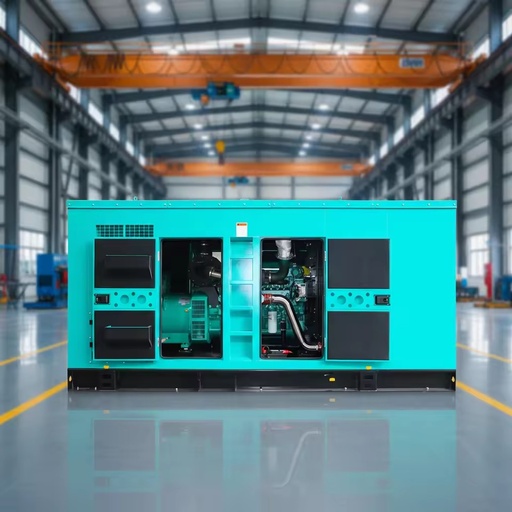 Factory Price Silent Diesel Generator 380-480KW,475-600KVA Prime/Standby Power for Commercial & Industrial Project