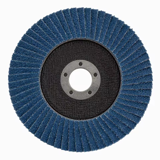 High Efficiency Round Flap Disc Aluminum Oxide Abrasive Tool Custom Specification For Various Metal Processing