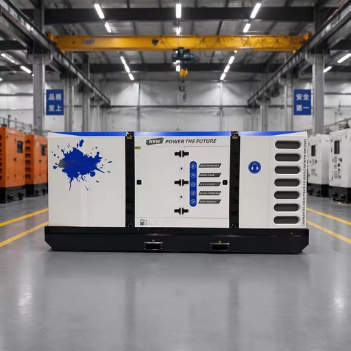 Brushless Alternator 50kW 100kW 150kW 200kW Standby Power Diesel Generator Silent Type with Auto Transfer Switch