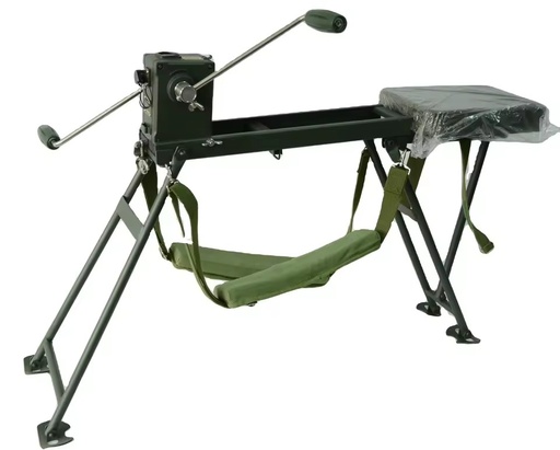 Compassarmor Portable Hand Crank Generator 30W-90W DC 12-32V Outdoor Emergency Use Hand Operated Seat Stand Camping Power