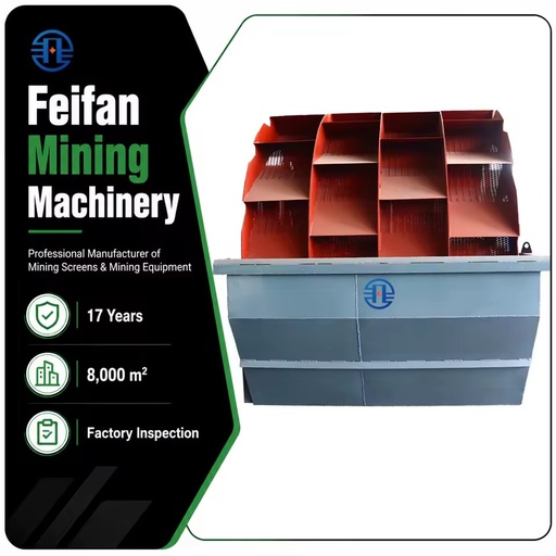 OEM Isolated Bearing Anti Corrosion River Sand Dewatering Processing Station Energy Efficient Wheel Sand Washer Machine