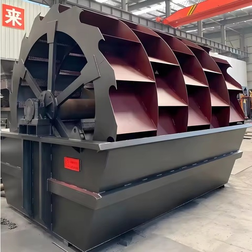 Small Wheel Sand Washer Mini Wheel Washing Machine for Fine Sand Small Gravel for Rural Building Material Site