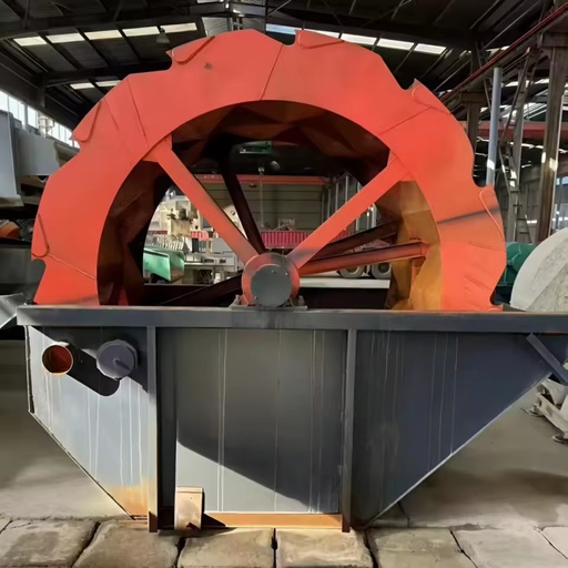 Wheel Sand Washer Wheel Type Sand Washing Machine for River Pebble Quartz Sand for Artificial Sand Aggregate Processing Yard