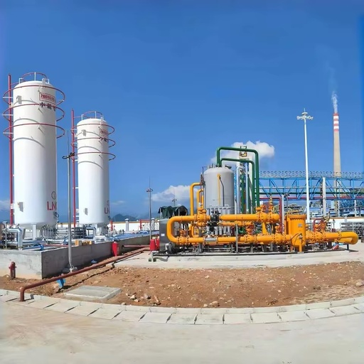 LNG Gasification Station for Generator Power-Reliable Fuel Supply for Natural Gas Generators with Fully Automatic Control PLC