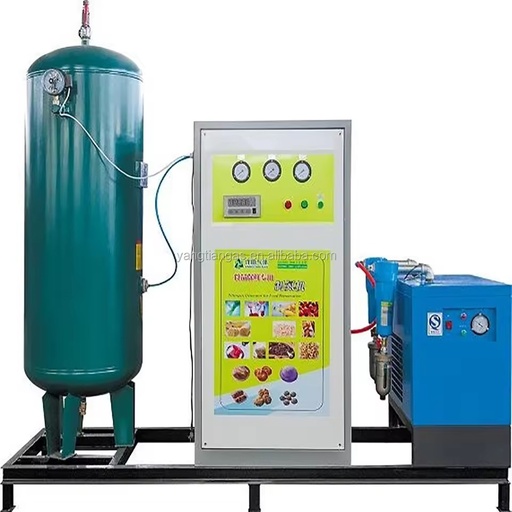 Factory Custom O2 Nitrogen Generator PSA Technology 220V Liquid Nitrogen Core Components PLC Economical Gas Generation Equipment