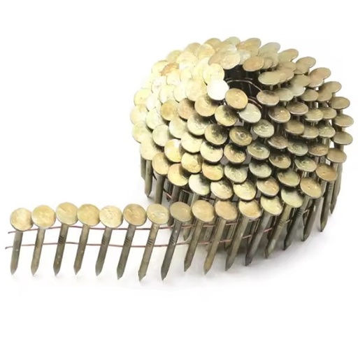 Double Smooth Steel Wire Collected Coil Nail for Pallet Manufacture Pneumatic Gun Use