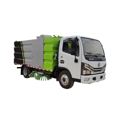 Factory Price Dongfeng Road Sweeper Truck for Street Cleaning 4x2 High-pressure Dust Control Washer Truck