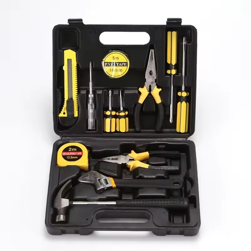 Hardware Tools Herramientas Combination Household Hand Set Tools Operated Carbon Steel Set for OEM Hard Case Boxes Tool Kit