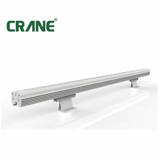 DMX RGB Color Changing IP65 Aluminum Outdoor Wall Washer LED Facade Light for Building with 24W High Brightness