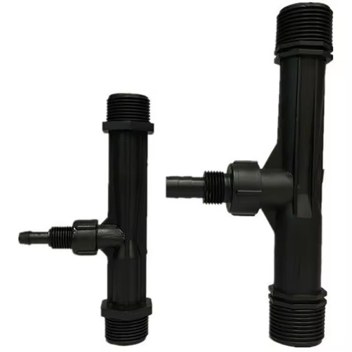 1.5 Inch PVDF Venturi Injector for Oxygen Generator Ozone Generator Gas-liquid Mixer