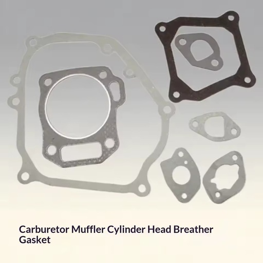 Gasoline Generator Parts 168F/170F Full Gasket Set 2-3KW Case Carburetor Muffler Cylinder Head Breathing Gasket