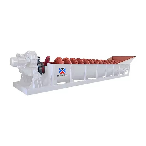 Efficient Spiral Sand Washing Machine with Pump and Gear for High Capacity Aggregate Processing From Limestone and River Pebble