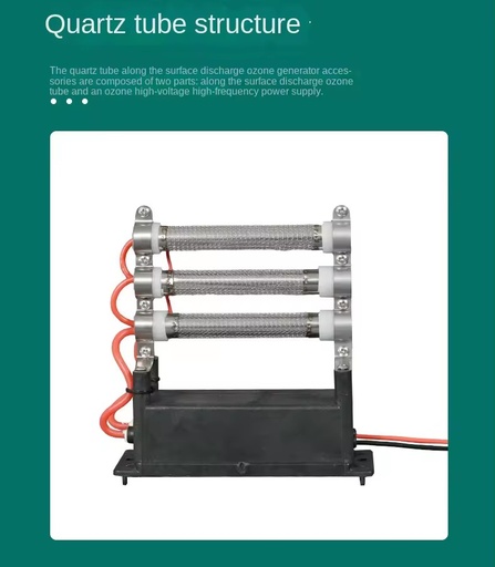 Outer Edge Accessories for 10G/H Ozone Generator High Voltage Power Supply and Ozone Tube Gas Disposal Machinery