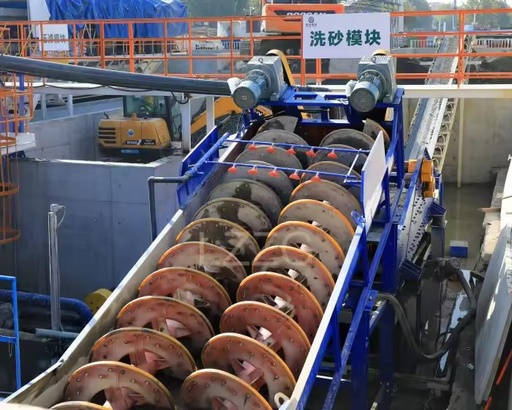 50~100tph High Efficiency Screw Sand Washer with Gear for Mining Rock Aggregate and Clay Removal