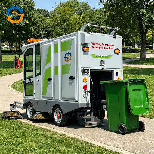 ROD Ride-on Electric Self-Propelled Commercial Floor Scrubber Industrial Cold Water Cleaning Machine 2450mm Sweeping Width Water