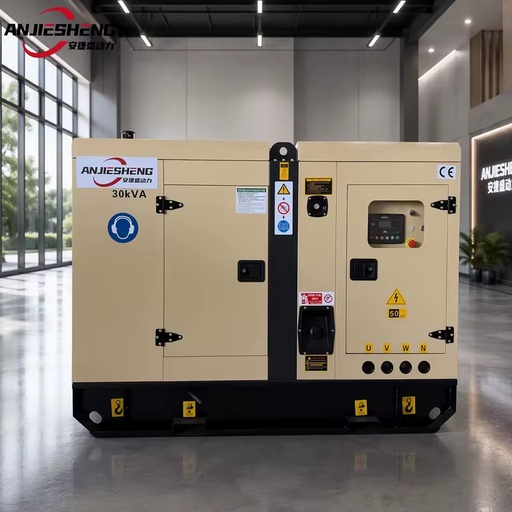 30kva 40KW 50kw Silent Diesel Generator Stamford 1/3Phase ATS Water Cooled 50Hz 1500RPM 400V 33E Engine Parts Genset