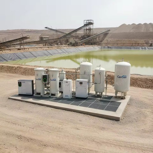 CANGAS 3-1000m3/h Container Structure VPSA Oxygen Gas Concentrator for Glass Industry Application with Good Service
