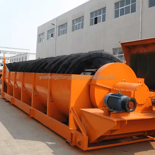 Customizable 2FG Series Spiral Classifier Large Scale Mineral Processing Plant Wear-resistant Manganese Steel Spiral Blades Gear