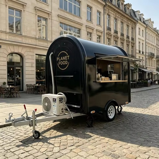Treet Customised Food Vending Fully Equipped Coffee Pizza Hot Dog Cart Catering Truck Concession Food Trailer