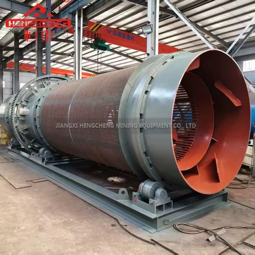 Hengzhong 50-300 TPH AC Motor Tire Drive Tin Diamond Gold Rotary Trommel Scrubber Sand Washer