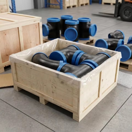 Carbon Steel Pipe Tee Equal Reducing Welded Pipe Fitting for Industrial Piping