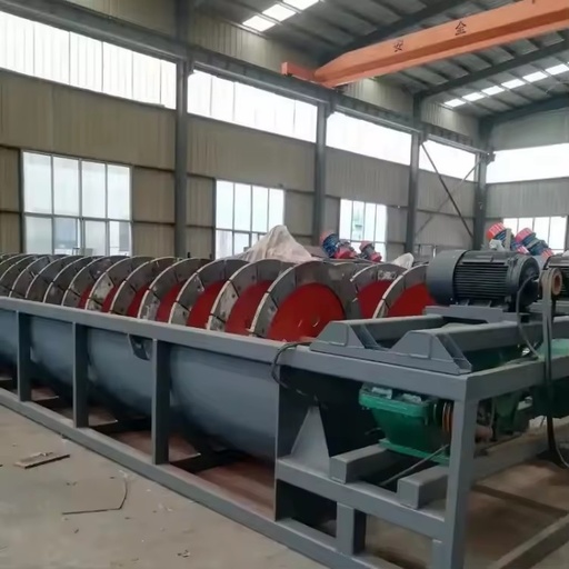 Large Capacity Spiral Sand Washer Sand Making Line Supporting Equipment