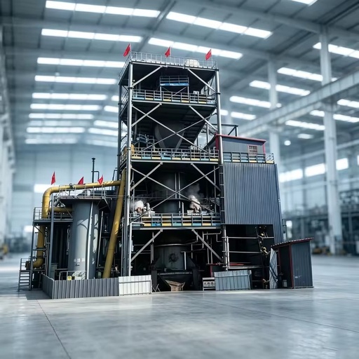 Reliable Service Double Stage Briquetted Coal Gasification Producer Coal to Gas Power Plants Coal Gasifier for Rotary Dryer