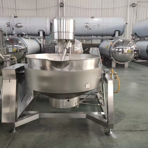 Automatic Gas Heating Electric Heating Electromagnetic Type Speed Frequency Conversion Planetary Type Cooking Wok With Mixer