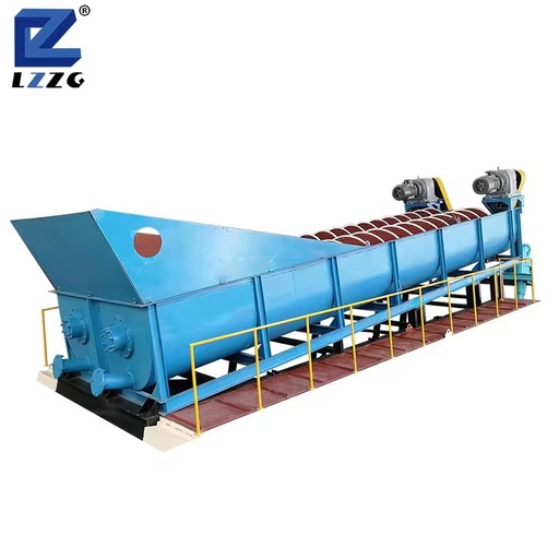High Performance Brand Manganese Beneficiation Plant Screw Ore Washer Machine with AC Motor 30-200t/h Capacity