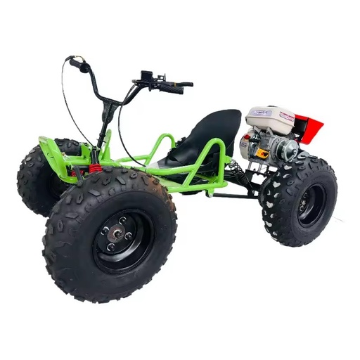 212cc Four Stroke Gasoline Go Kart 8 Inch Tire All Terrain Outdoor Racing Kart