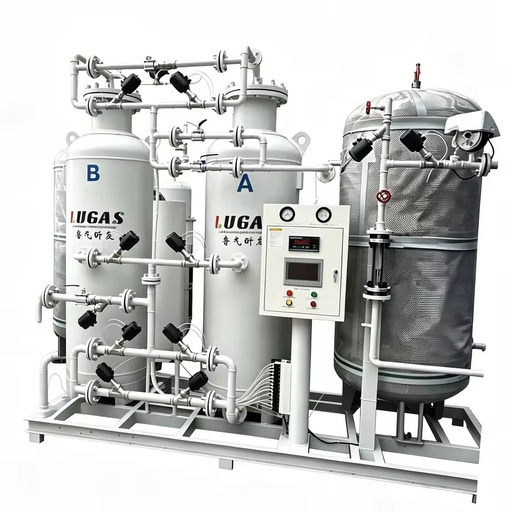 LUGAS Industrial 99.99% PSA Nitrogen Generator for Fiber Laser Cutting & Sheet Metal Fabrication System Solution