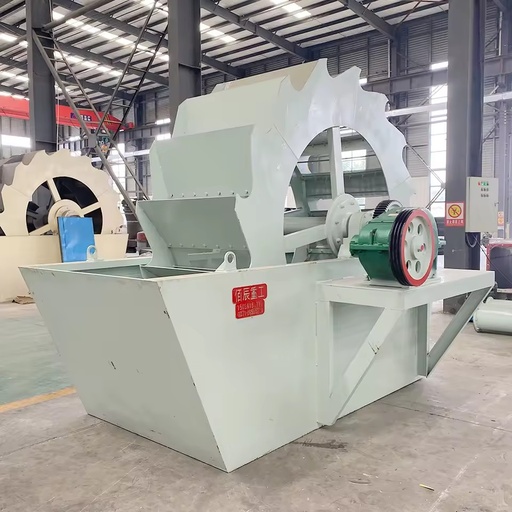 50-100tph River Sand Gold Mining Equipment Processing Wheel Bucket Gear Sand Washing Machine Silica Sand Washer