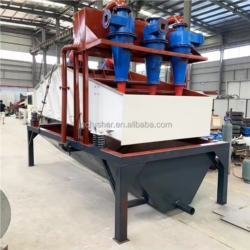 150tph Water Sand Separation Equipment Plant Fine Sand Recycling Machine for Quartz Sand Artificial Sand Processing