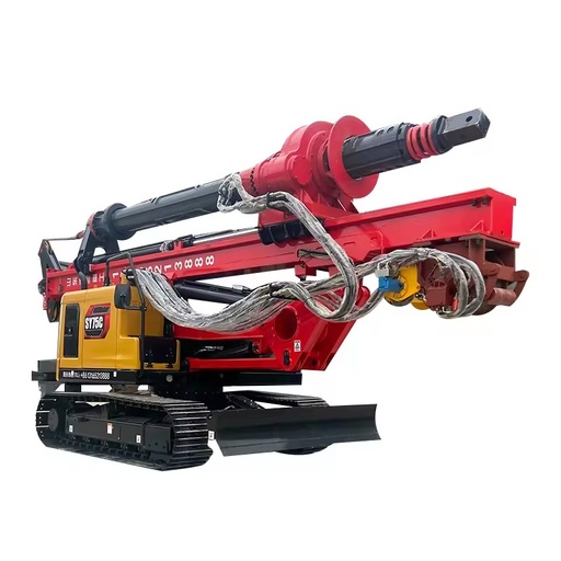 Yahe Heavy Industry DR-80 Hydraulic Rotary Drilling Rig Piling Machine Gear Core Components Fully Hydraulic System 15m Drilling