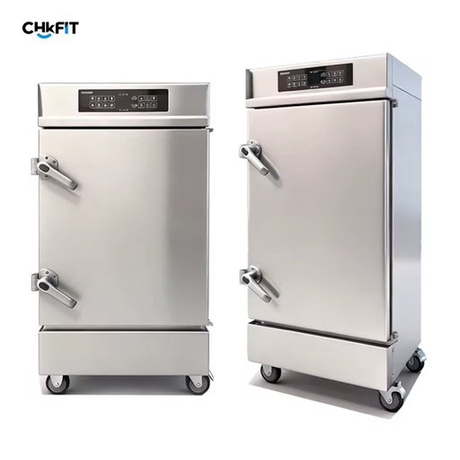 Professional Commercial Electric 12 Tray Large Capacity Food Steamer Cabinet for Restaurant Kitchen