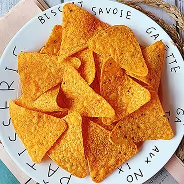 Corn Chips Making Machine Full-auto Doritos Tortilla Extrusion Equipment Factory Spot Stock OEM for Snack Production Workshop