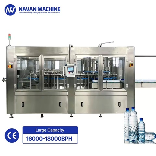 Full Automatic Plastic Bottle Mineral Water Energy Drink Filling Machine Drinking Water Glass Bottle Filling Packing Machine