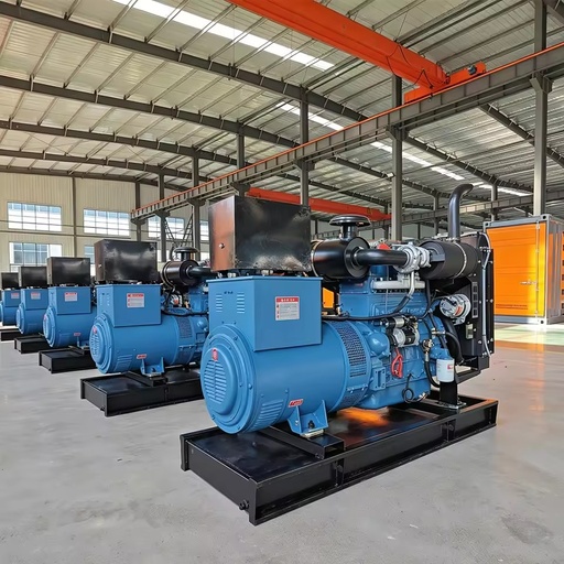 Wide Voltage Adaptation Open Frame Diesel Generator Set For Different Regional Industrial Project Standards