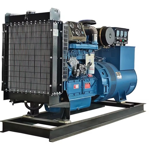 Open Frame Diesel Generator Set With Heavy Duty Base Chassis For Outdoor