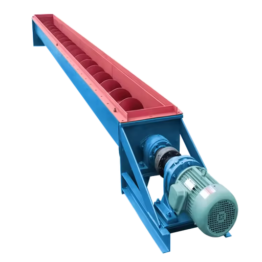 Industrial U Type Screw Conveyor Heavy Duty Auger Feeder for Cement Coal Sand Ash Mining Bulk Material Handling