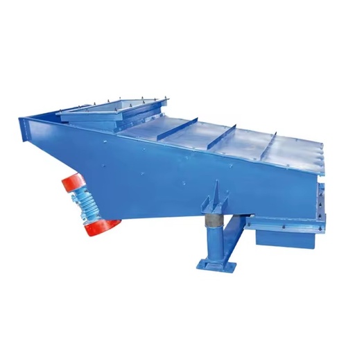 Industrial Mining Vibrating Feeder Machine with Electric Motor 1 Year Warranty 500kg Capacity for Sale