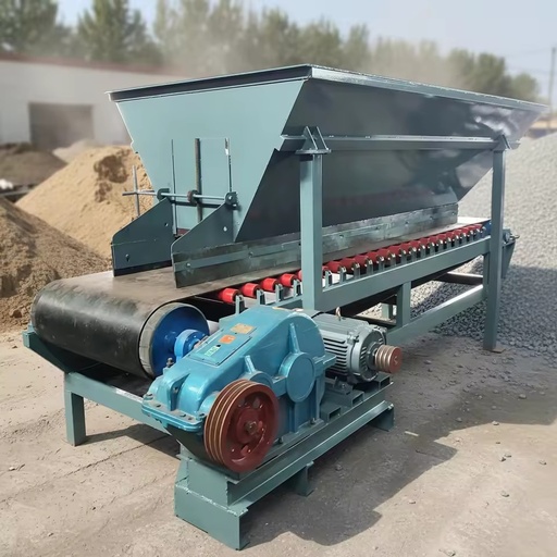 Mining Sand and Gravel Belt Feeder with Quantitative Trough Type Hopper for Uniform Feeding