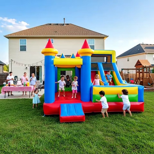Commercial Grade Heavy Duty PVC Tarpaulin Inflatable Bounce House Slide Combo Jumping Castle Playground for Kids Event Rental