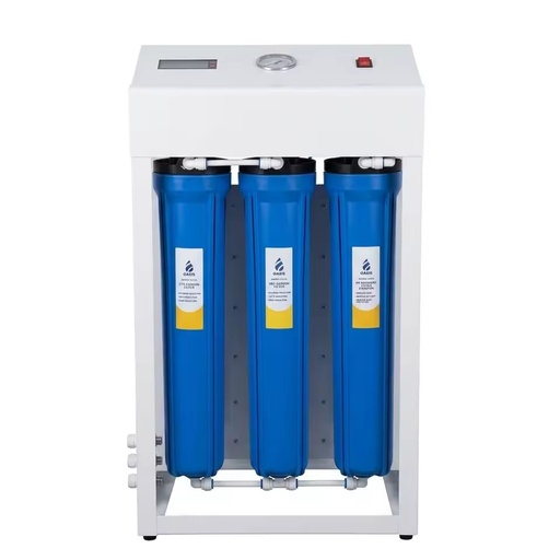 Ultra-High Capacity 2000 GPD Commercial Reverse Osmosis RO Water Filtration Plant with 11G Pressure Tank