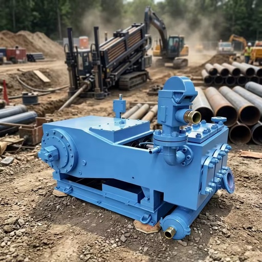 3DP1200S High Quality Triplex Mud Pump Diesel/Electric Driven Oilfield Use 1200L/min Flow Rate ISO Certified 6Mpa
