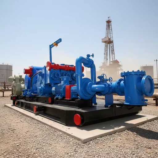 F1300 Triplex Single-Acting Reciprocating Piston Mud Pump High Pressure Oil Drilling Rig 1300HP