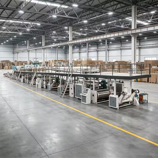 3 5 7 Ply Corrugated Paperboard Production Line Full Automatic Carton Manufacturing Equipment for Packaging Industry Use