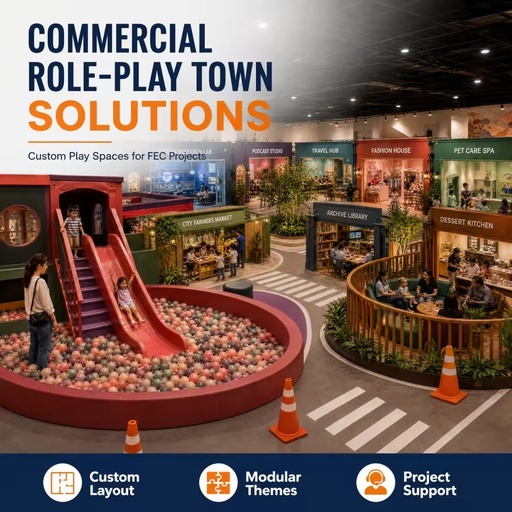 Commercial Indoor Playground Equipment Ocean Research Lab Podcast Studio TUV Tested for Daycare Play Centers